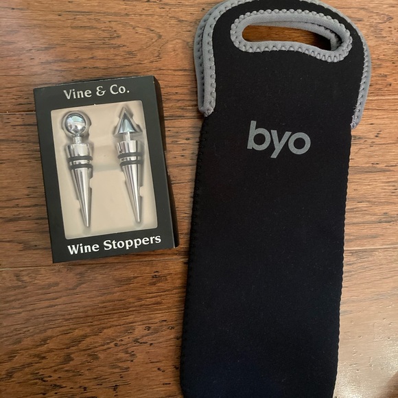 BYO Other - Wine Bundle 🍷 Stopper and BYO wine carrier